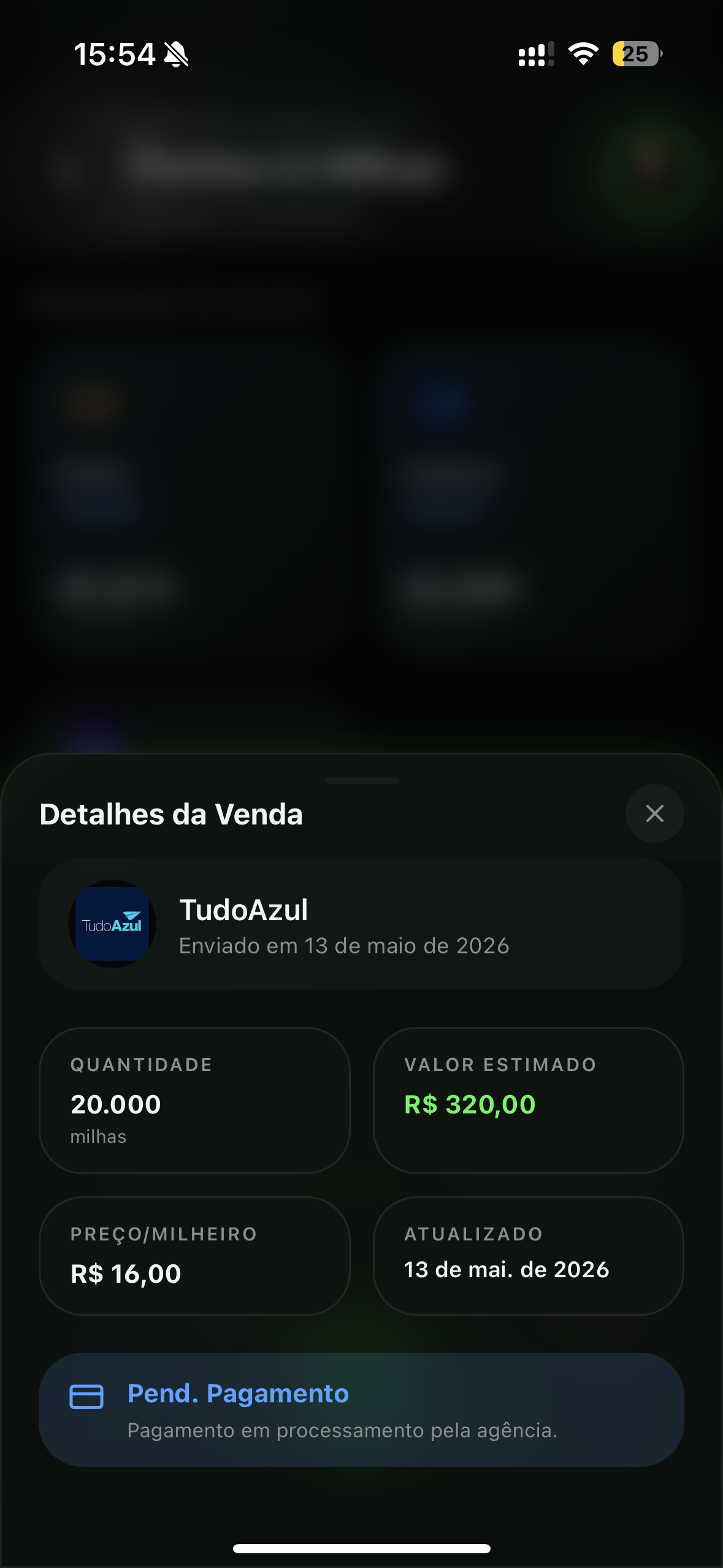 Venda direto pela plataforma.